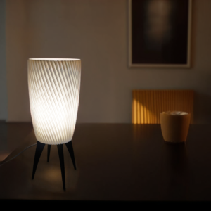 ZAMBI Lampe de table moderne imprimée en 3D