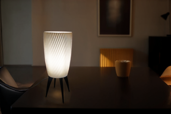 ZAMBI Lampe de table moderne imprimée en 3D