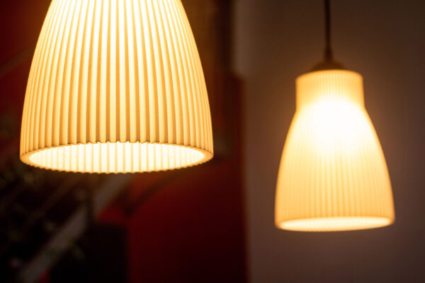 Luminaire à suspendre imprimé en 3D